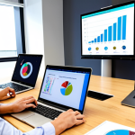 **Image Prompt 1: Professional Development**  
   "A diverse group of professionals engaged in an online course, with laptops open and virtual learning materials displayed on the screen. The setting is modern and bright, showcasing a collaborative atmosphere. Include elements like charts and graphs on their screens to symbolize skill enhancement."
